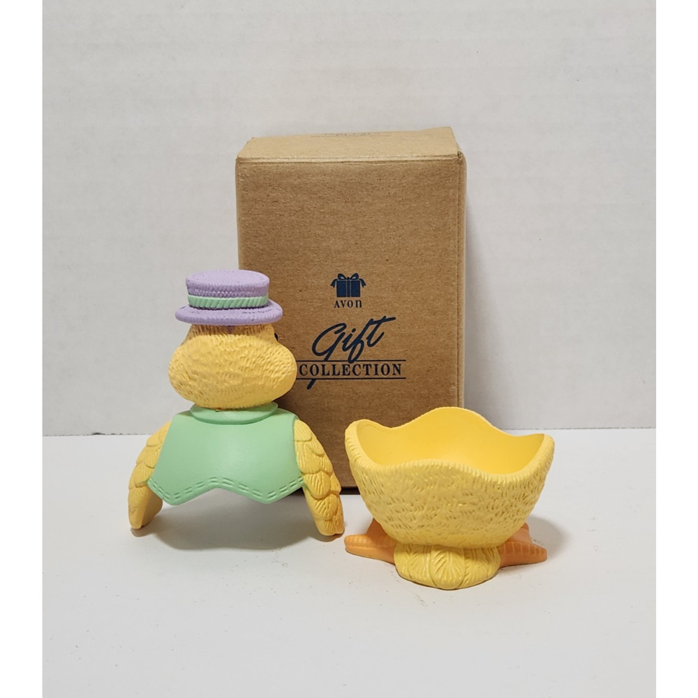 3 New Vintage 1997 Avon Egg Pals Easter Egg Holder Original Boxs Lamb Duck Bunny - Picture 8 of 12